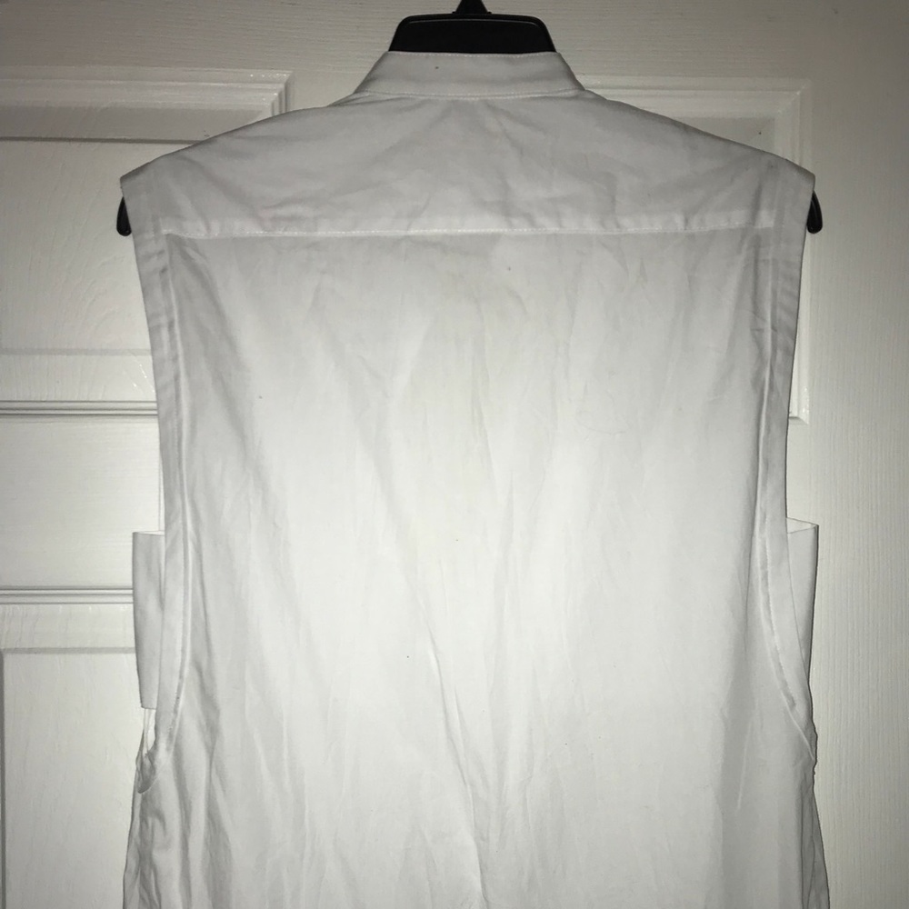TOME sleeveless white shirt dress - Picture 7 of 8